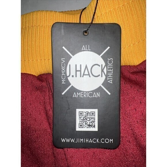 BCU ‘WILDCATS' By J Hack Burgundy Gold‎ Athletic Shorts Size Large-NWT - Picture 3 of 7